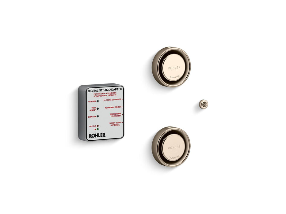 Kohler DTV+ Tandem digital steam adapter kit