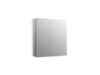 Kohler Embark Premium XL 25" x 26" rectangular two-door medicine cabinet