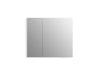 Kohler Embark Premium XL 30" x 26" rectangular two-door medicine cabinet