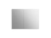 Kohler Embark Premium XL 35" x 26" rectangular two-door medicine cabinet
