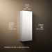 KOHLER K-56550 Embark Premium XL 15" x 36" rectangular medicine cabinet