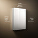 KOHLER K-56552 Embark Premium XL 25" x 36" rectangular two-door medicine cabinet