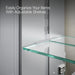 KOHLER K-56552 Embark Premium XL 25" x 36" rectangular two-door medicine cabinet