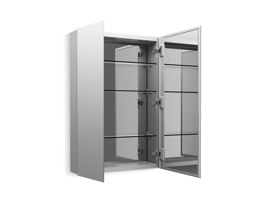 Kohler Embark Premium XL 25" x 36" rectangular two-door medicine cabinet