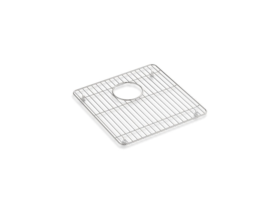 KOHLER K-5656 Cairn Stainless steel sink rack, 13-3/4" x 14", for K-8199