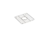 KOHLER K-5658 Cairn Stainless steel sink rack, 11-3/16" x 11-3/16", for K-8223