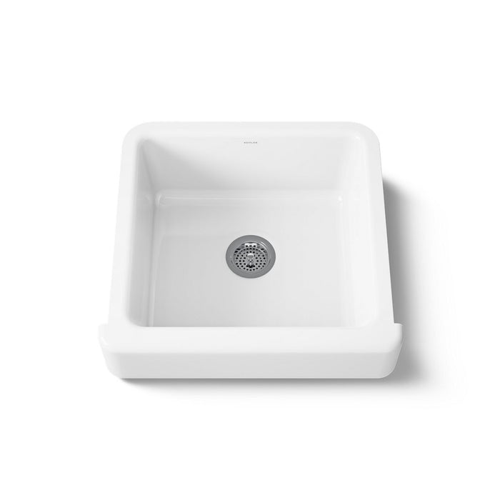 KOHLER Whitehaven 23-1/2" undermount single-bowl farmhouse kitchen sink