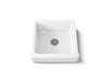 KOHLER K-5664 Whitehaven 23-1/2" undermount single-bowl farmhouse kitchen sink