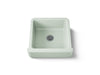 KOHLER K-5665 Whitehaven 23-1/2" undermount single-bowl farmhouse kitchen sink, aspen green