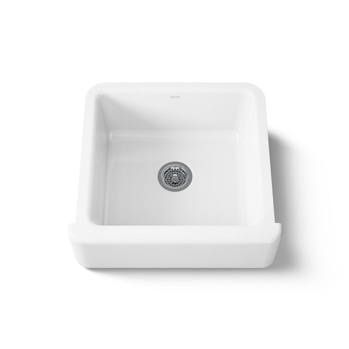 KOHLER Whitehaven 23-1/2" undermount single-bowl farmhouse kitchen sink