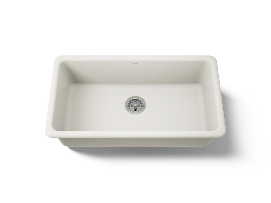 KOHLER K-5707 Iron/Tones 33" top-/undermount single-bowl kitchen sink