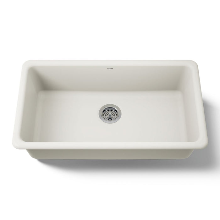 KOHLER K-5707 Iron/Tones 33" top-/undermount single-bowl kitchen sink