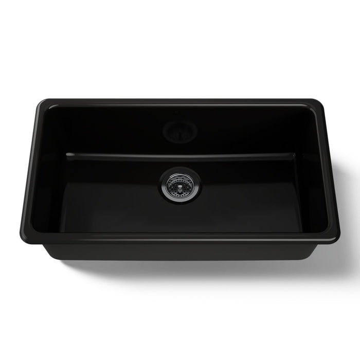 KOHLER K-5707 Iron/Tones 33" top-/undermount single-bowl kitchen sink