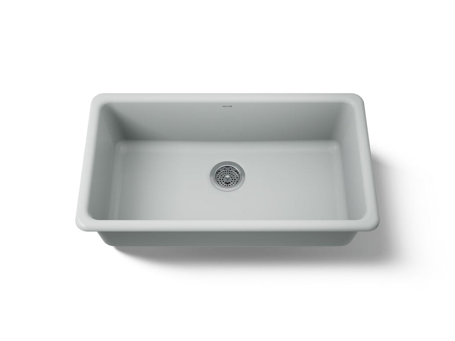 KOHLER K-5707 Iron/Tones 33" top-/undermount single-bowl kitchen sink