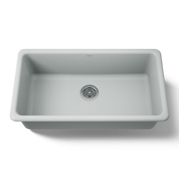 KOHLER K-5707 Iron/Tones 33" top-/undermount single-bowl kitchen sink