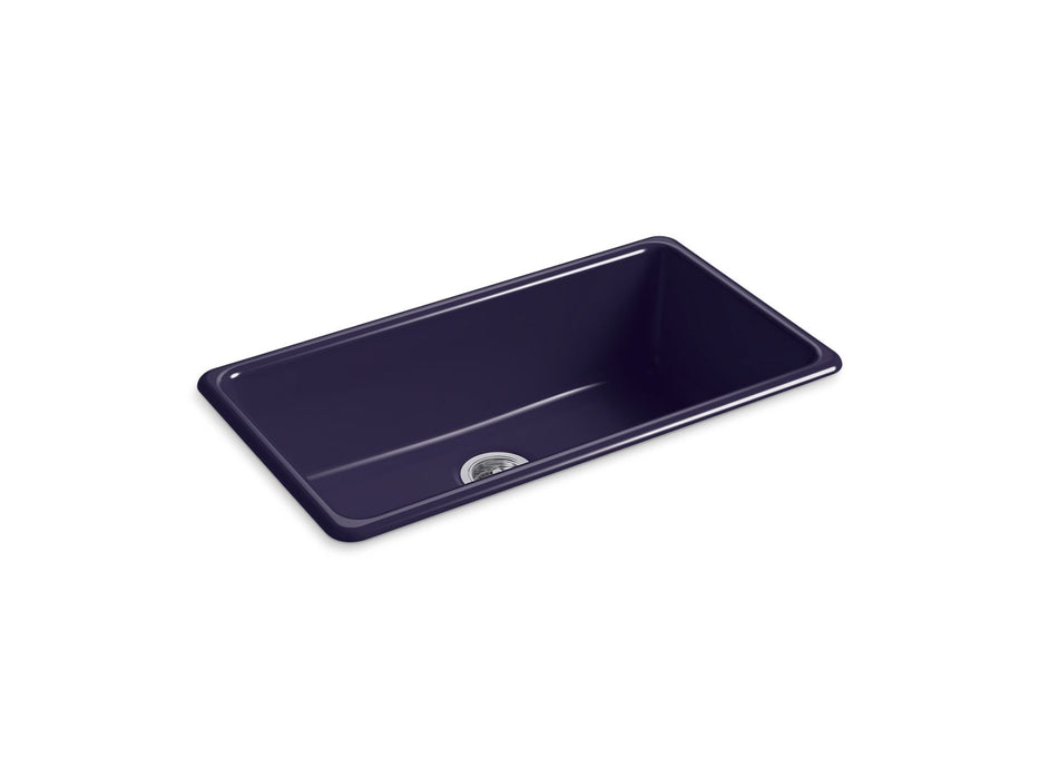 KOHLER Iron/Tones 33" top-/undermount single-bowl kitchen sink