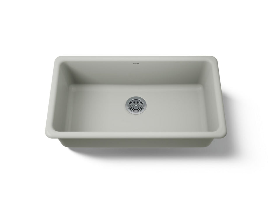 KOHLER K-5707 Iron/Tones 33" top-/undermount single-bowl kitchen sink