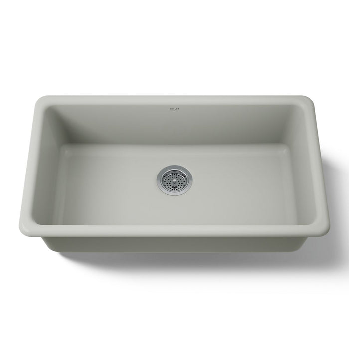 KOHLER K-5707 Iron/Tones 33" top-/undermount single-bowl kitchen sink