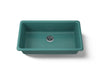 KOHLER Iron/Tones 33" top-/undermount single-bowl kitchen sink
