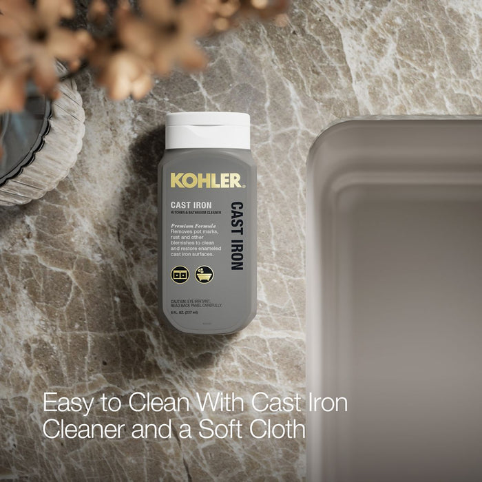 KOHLER K-5707 Iron/Tones 33" top-/undermount single-bowl kitchen sink