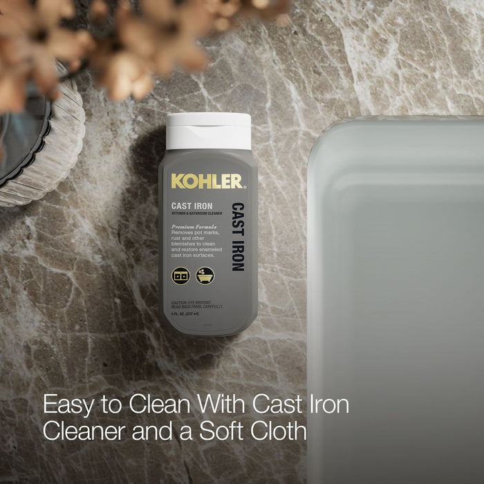 KOHLER K-5708 Iron/Tones 27" top-/undermount single-bowl kitchen sink