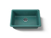 KOHLER Iron/Tones 27" top-/undermount single-bowl kitchen sink