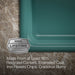 KOHLER Iron/Tones 27" top-/undermount single-bowl kitchen sink