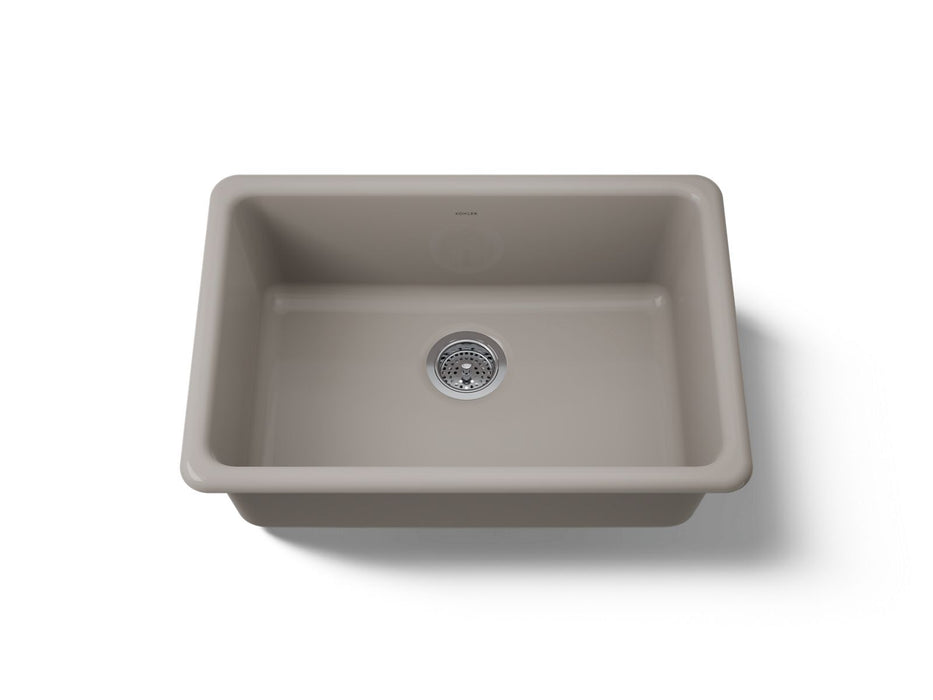 KOHLER K-5708 Iron/Tones 27" top-/undermount single-bowl kitchen sink