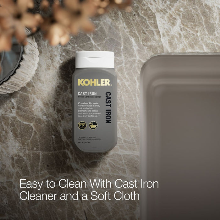 KOHLER K-5708 Iron/Tones 27" top-/undermount single-bowl kitchen sink
