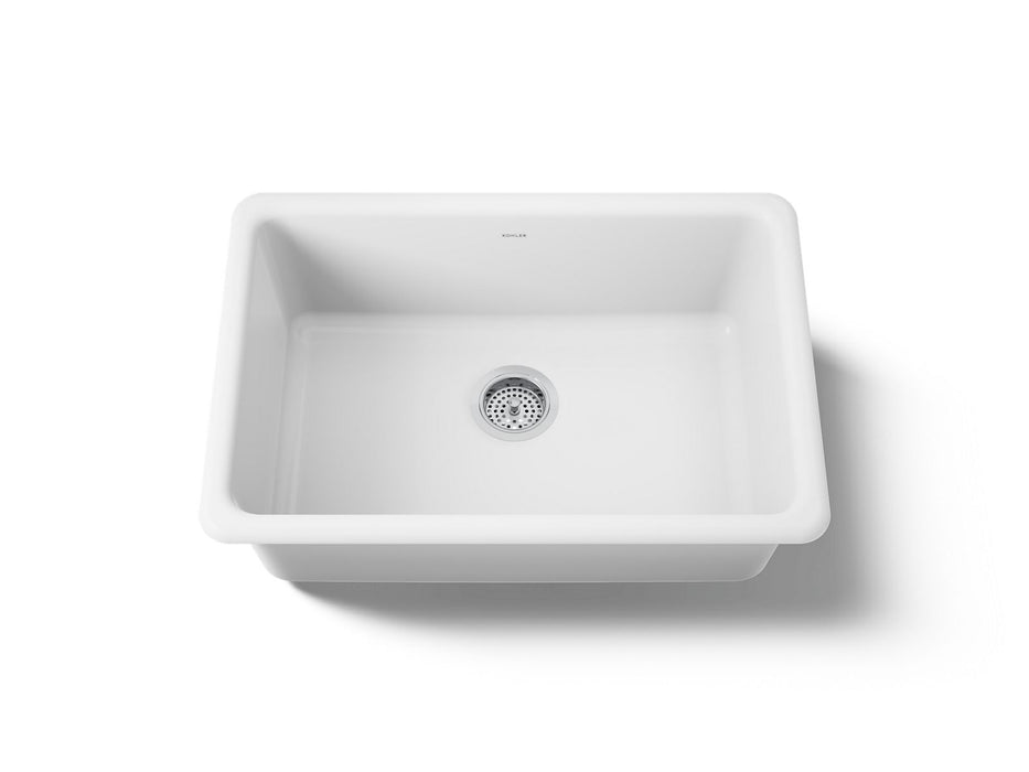 KOHLER K-5708 Iron/Tones 27" top-/undermount single-bowl kitchen sink