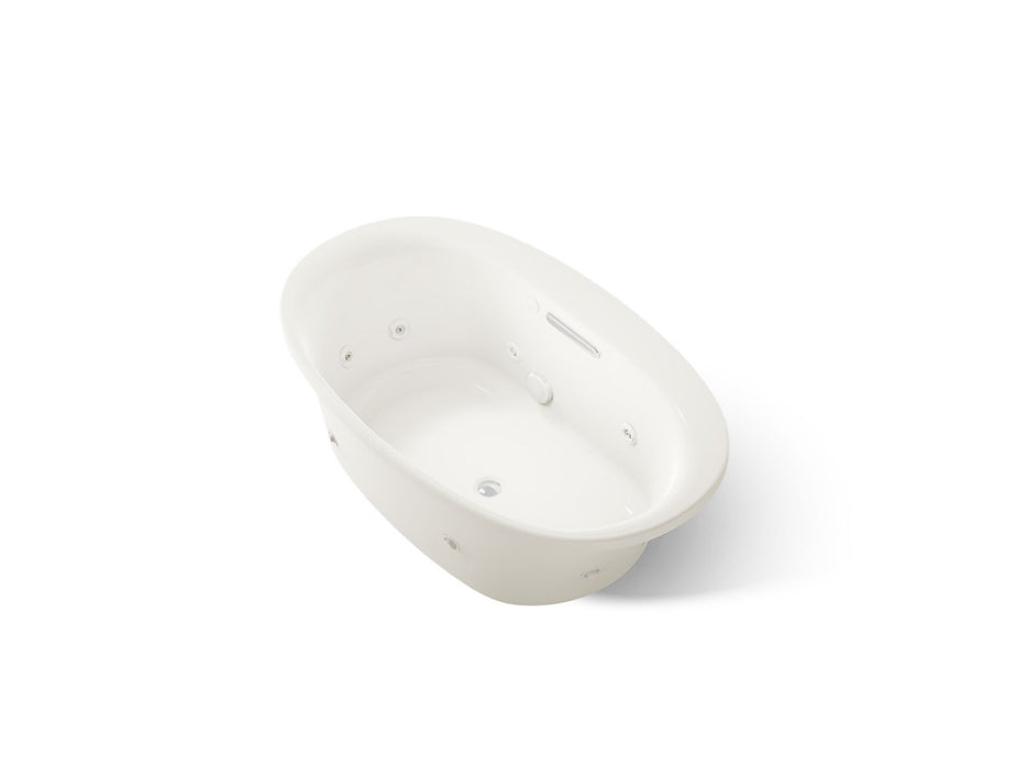 KOHLER K-5714-JH Underscore 60" x 36" drop-in heated whirlpool bath