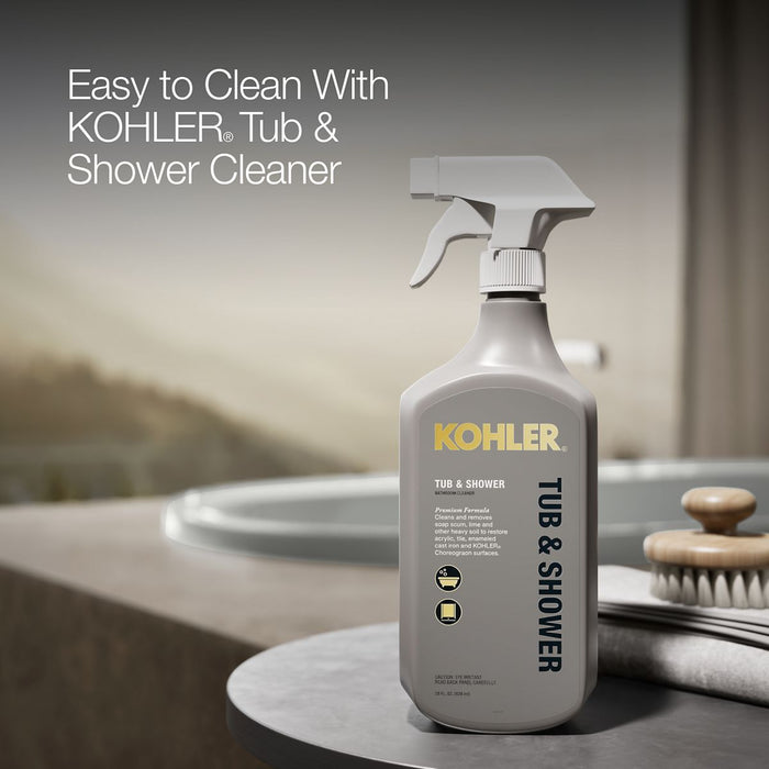 Kohler Underscore 65-1/2" x 35-3/4" drop-in bath with Bask heated surface