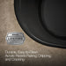 KOHLER K-5716-GHW Underscore 66" x 36" drop-in Heated BubbleMassage air bath with Bask heated surface, black black - view 4