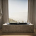 KOHLER K-5717-W1 Underscore 71-1/2" x 41-1/2" drop-in bath with Bask heated surface, black black - view 4