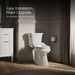 KOHLER Puretide Elongated manual bidet toilet seat