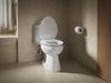 KOHLER K-57777-GCF Cymbal ReadyLatch Quiet-Close elongated toilet seat