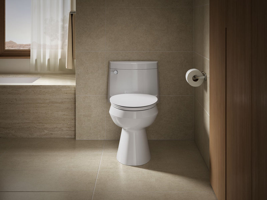 KOHLER K-57777-WCF Cymbal ReadyLatch Quiet-Close elongated toilet seat