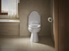 KOHLER K-57777-WCF Cymbal ReadyLatch Quiet-Close elongated toilet seat