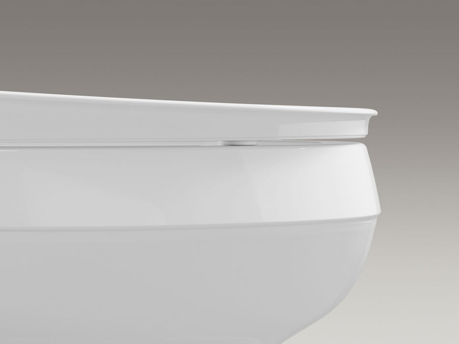 KOHLER K-57777-WCF Cymbal ReadyLatch Quiet-Close elongated toilet seat