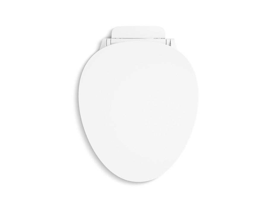 KOHLER K-57777-GCF Cymbal ReadyLatch Quiet-Close elongated toilet seat