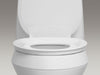 KOHLER K-57777-WCF Cymbal ReadyLatch Quiet-Close elongated toilet seat