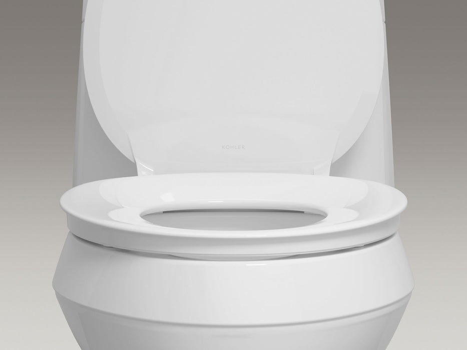 KOHLER K-57777-WCF Cymbal ReadyLatch Quiet-Close elongated toilet seat