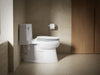 KOHLER K-57777-GCF Cymbal ReadyLatch Quiet-Close elongated toilet seat