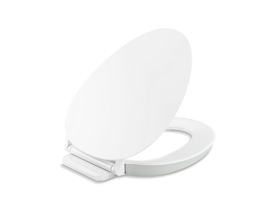 KOHLER K-57777-GCF Cymbal ReadyLatch Quiet-Close elongated toilet seat