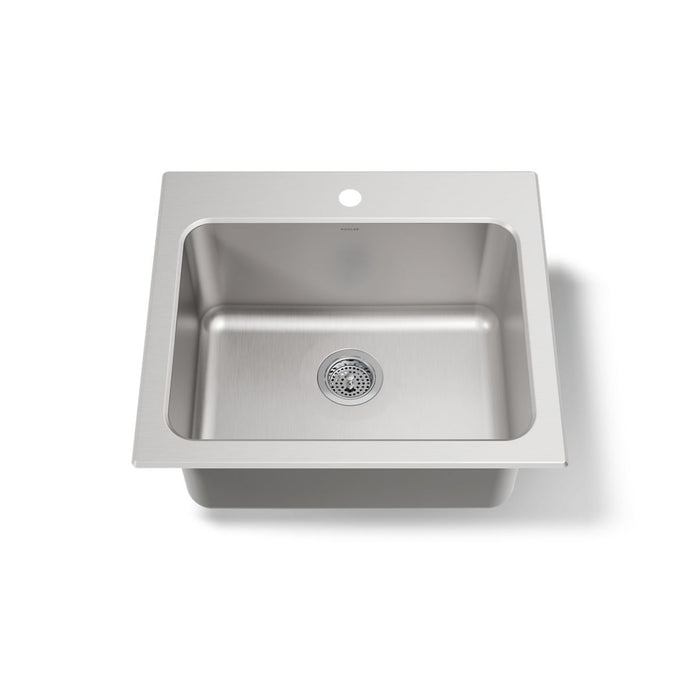 Kohler Ballad 25" top-mount single-bowl utility sink