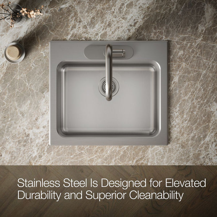 Kohler Ballad 25" top-mount single-bowl utility sink