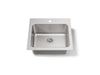 KOHLER K-5798-1 Ballad 25" top-mount single-bowl utility sink