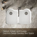 Kohler Hartland 33" undermount double-bowl kitchen sink