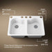 Kohler Hartland 33" undermount double-bowl kitchen sink