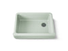 KOHLER K-5826 Whitehaven 32-1/2" undermount single-bowl farmhouse kitchen sink, aspen green